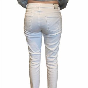 White Midrise Skinny Jean